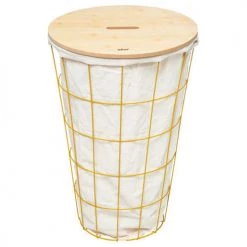 Five Simply Smart Paniers Et Corbeilles Panier à Linge Moutarde