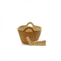 Wadiga Paniers à Linge Panier à Linge Tressé En Osier Buanderie L44cm -Rangements déco Soldes panier a linge tresse en osier buanderie l44cm 2