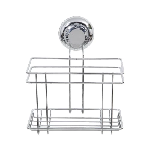 Compactor Rangements Salle De Bain Panier à ventouse 18.5 X 13.2 X H.20.3 Cm 4 Compactor Rangements Salle De Bain Panier à ventouse 18.5 X 13.2 X H.20.3 Cm – Image 2