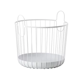 Zone Denmark Paniers Et Corbeilles Panier En Fer Taupe 8 Zone Denmark Paniers Et Corbeilles Panier En Fer Taupe – Image 6