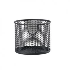 Zone Denmark Rangements Salle De Bain Panier En Fer Noir