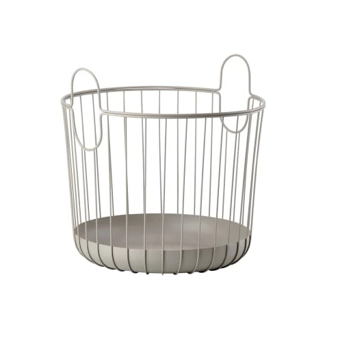 Zone Denmark Paniers Et Corbeilles Panier En Fer Taupe 3 Zone Denmark Paniers Et Corbeilles Panier En Fer Taupe