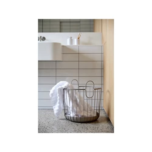 Zone Denmark Paniers Et Corbeilles Panier En Fer Taupe 4 Zone Denmark Paniers Et Corbeilles Panier En Fer Taupe – Image 2