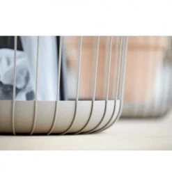 Zone Denmark Paniers Et Corbeilles Panier En Fer Taupe -Rangements déco Soldes panier en fer taupe 5