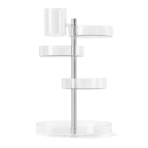Umbra Rangements Salle De Bain Pirouette De Salle De Bain Plastique Transparent 8 Umbra Rangements Salle De Bain Pirouette De Salle De Bain Plastique Transparent – Image 6