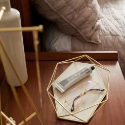 Umbra Rangements à Bijoux Plateau à Bijoux En Métal Couleur Laiton -Rangements déco Soldes plateau a bijoux en metal couleur laiton 4