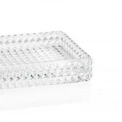 Wadiga Rangements Salle De Bain Plateau De Présentation Salle De Bain En Verre Taillé -Rangements déco Soldes plateau de presentation salle de bain en verre taille 1