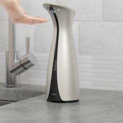 Umbra Rangements Salle De Bain Pompe Automatique à Savon 250ml Nickel -Rangements déco Soldes pompe automatique a savon 250ml nickel 2