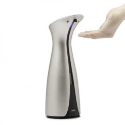 Umbra Rangements Salle De Bain Pompe Automatique à Savon 250ml Nickel -Rangements déco Soldes pompe automatique a savon 250ml nickel 4
