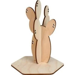 Reine Mère Rangements Salle De Bain Porte-bijoux Cactus California -Rangements déco Soldes porte bijoux cactus california 3