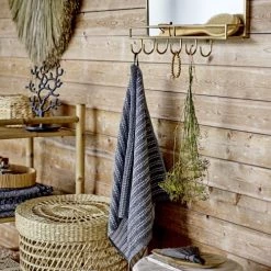 Bloomingville Rangements Salle De Bain Porte-bijoux En Aluminium Noir -Rangements déco Soldes porte bijoux en aluminium noir 2