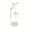 Umbra Rangements Salle De Bain Porte Bijoux Tesora Acier Transparent -Rangements déco Soldes porte bijoux tesora acier transparent