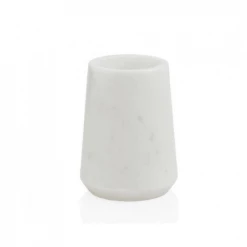 Wadiga Rangements Salle De Bain Porte Brosse à Dents En Marbre Blanc