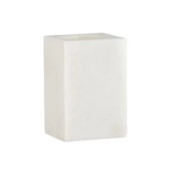 Wadiga Rangements Salle De Bain Porte Brosse à Dents Rectangulaire En Marbre Noir -Rangements déco Soldes porte brosse a dents rectangulaire en marbre blanc