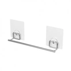 Compactor Rangements Salle De Bain Porte-pantalons Auto-adhésif 28 X 4.3 X H.10 Cm