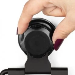 Compactor Rangements Salle De Bain Porte-papier Hygiénique à Ventouse Noir -Rangements déco Soldes porte papier hygienique a ventouse noir 4