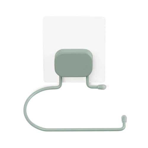 Compactor Rangements Salle De Bain Porte Papier-toilette Auto-adhésif 13x9,5xH9cm 4 Compactor Rangements Salle De Bain Porte Papier-toilette Auto-adhésif 13x9,5xH9cm – Image 2