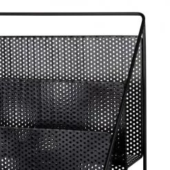 Maisons Du Monde Porte-revues Et Caisses Porte-revues 4 étagères En Métal Noir -Rangements déco Soldes porte revues 4 etageres en metal noir 1000 6 21 217895 3