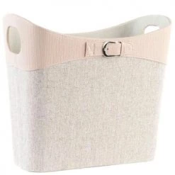 Rangements déco Soldes 14 Wadiga Porte-revues Et Caisses Porte-revues à Poser En Similicuir Et Lin Beige