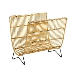 Wadiga Porte-revues Et Caisses Porte Revues En Bambou Et Rotin -Rangements déco Soldes porte revues en bambou et rotin 3