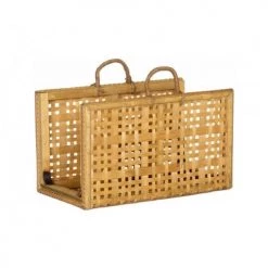 Wadiga Porte-revues Et Caisses Porte Revues En Bambou Et Rotin à Poser