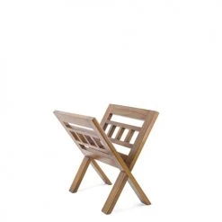 MOYCOR Porte-revues Et Caisses Porte-revues En Bois De Mindi Marron L40