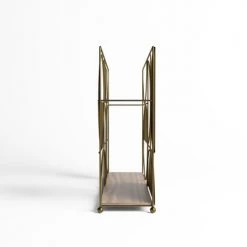 Potiron Paris Porte-revues Et Caisses Porte-revues En Bois Et Métal Doré 13 Potiron Paris Porte-revues Et Caisses Porte-revues En Bois Et Métal Doré -Rangements déco Soldes porte revues en bois et metal dore 5