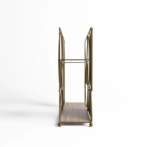 Potiron Paris Porte-revues Et Caisses Porte-revues En Bois Et Métal Doré 8 Potiron Paris Porte-revues Et Caisses Porte-revues En Bois Et Métal Doré – Image 6