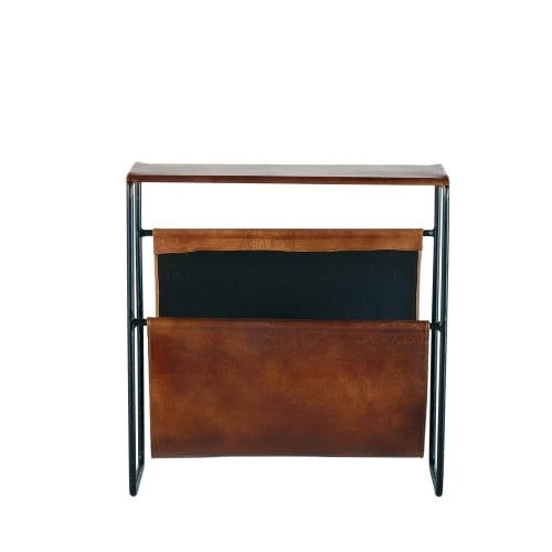 Maisons Du Monde Porte-revues Et Caisses Porte-revues En Cuir Et Métal Noir 3 Maisons Du Monde Porte-revues Et Caisses Porte-revues En Cuir Et Métal Noir