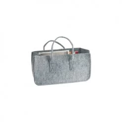 Present Time Porte-revues Et Caisses Porte Revues En Feutrine Grise