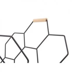 Present Time Porte-revues Et Caisses Porte Revues En Métal Noir -Rangements déco Soldes porte revues en metal noir 3