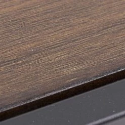 MOYCOR Porte-revues Et Caisses Porte-revues En Métal Noir Et Bois -Rangements déco Soldes porte revues en metal noir et bois 2