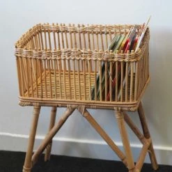 HYDILE Porte-revues Et Caisses Porte - Revues En Rotin 7 HYDILE Porte-revues Et Caisses Porte - Revues En Rotin -Rangements déco Soldes porte revues en rotin 2