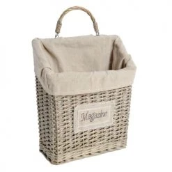 Maisons Du Monde Porte-revues Et Caisses Porte-revues En Vannerie Blanchi