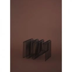 AYTM Porte-revues Et Caisses Porte Revues Noir 40x30x30cm -Rangements déco Soldes porte revues noir 40x30x30cm 4