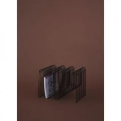 AYTM Porte-revues Et Caisses Porte Revues Noir 40x30x30cm -Rangements déco Soldes porte revues noir 40x30x30cm 5