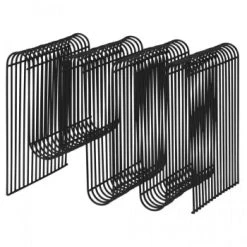 AYTM Porte-revues Et Caisses Porte Revues Noir 40x30x30cm -Rangements déco Soldes porte revues noir 40x30x30cm 6