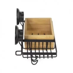 Compactor Rangements Salle De Bain Porte-savon à ventouse 27.3 X 15 x H.13.5 Cm -Rangements déco Soldes porte savon a ventouse 27 3 x 15 x h 13 5 cm 2