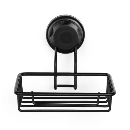 Compactor Rangements Salle De Bain Porte-savon à Ventouse Noir 4 Compactor Rangements Salle De Bain Porte-savon à Ventouse Noir – Image 2