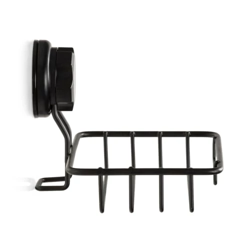 Compactor Rangements Salle De Bain Porte-savon à Ventouse Noir 5 Compactor Rangements Salle De Bain Porte-savon à Ventouse Noir – Image 3