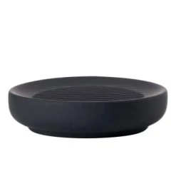 Zone Denmark Rangements Salle De Bain Porte-savon En Argile Vert Pistache -Rangements déco Soldes porte savon en argile noir 6