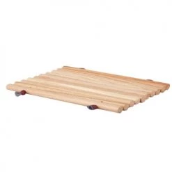 Home Bain Rangements Salle De Bain Porte Savon En Caillebotis Bois De Paulownia