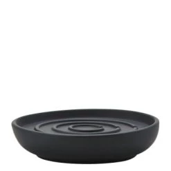 Zone Denmark Rangements Salle De Bain Porte Savon En Porcelaine Rose -Rangements déco Soldes porte savon noir 6