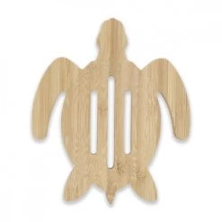 Kikkerland Rangements Salle De Bain Porte-savon Tortue Bambou Naturel