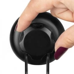 Compactor Rangements Salle De Bain Porte Sèche-cheveux à Ventouse Noir -Rangements déco Soldes porte seche cheveux a ventouse noir 4