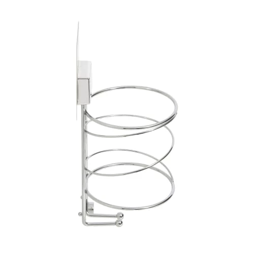 Compactor Rangements Salle De Bain Porte Sèche-cheveux Auto-adhésif 11 X 10.5 X H.25 Cm 5 Compactor Rangements Salle De Bain Porte Sèche-cheveux Auto-adhésif 11 X 10.5 X H.25 Cm – Image 3