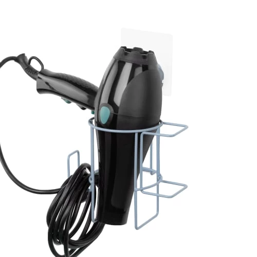 Compactor Rangements Salle De Bain Porte Sèche-cheveux Auto-adhésif 17x13,5xH26cm 7 Compactor Rangements Salle De Bain Porte Sèche-cheveux Auto-adhésif 17x13,5xH26cm – Image 5