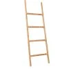Kok Maison Rangements Salle De Bain Porte-serviette échelle En Rotin Beige -Rangements déco Soldes porte serviette echelle en rotin beige
