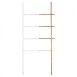 Umbra Rangements Salle De Bain Porte Serviette échelle Extensible Blanc/naturel