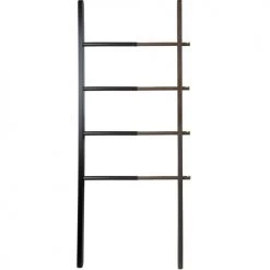 Umbra Rangements Salle De Bain Porte Serviette échelle Extensible Noir/noyer